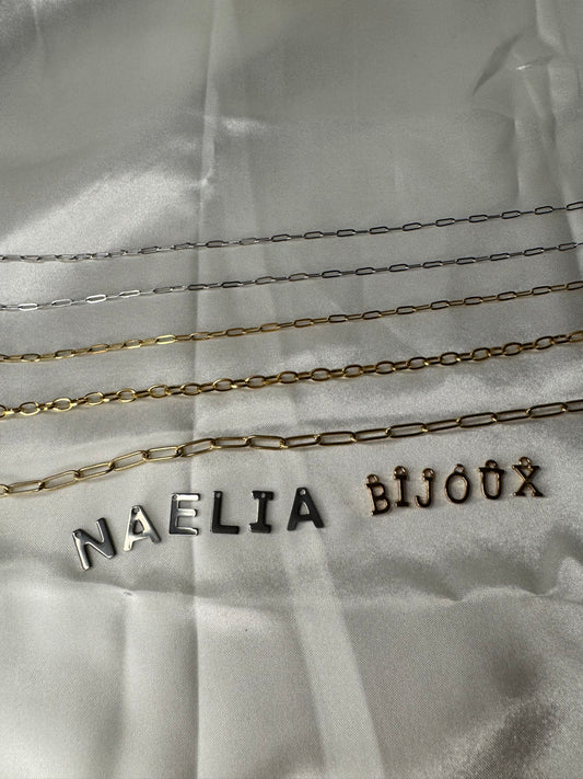 Collier personnalisé prénoms ou initiales